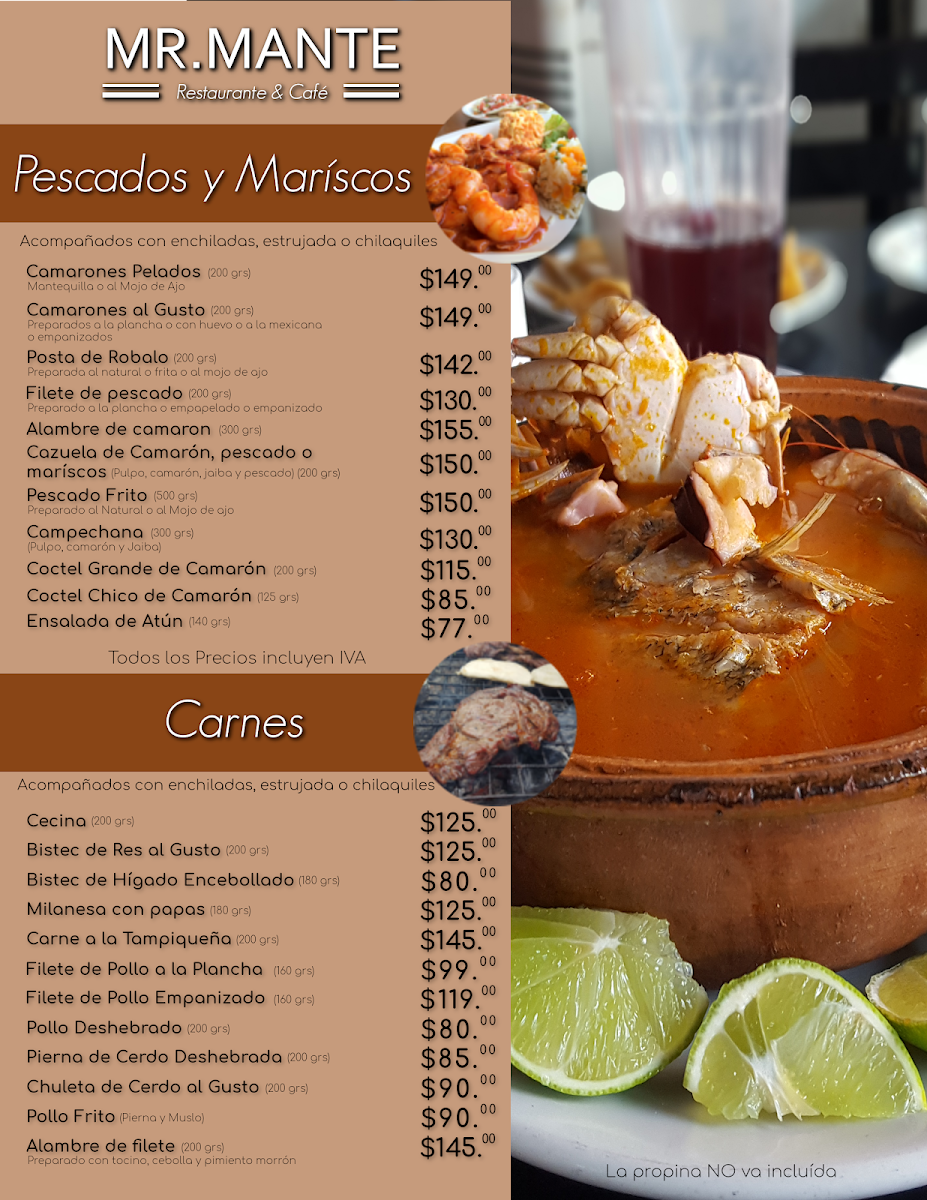 Mr. Mante Menu - Image 4