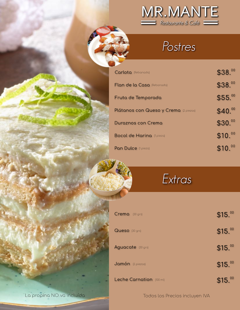 Mr. Mante Menu - Image 6